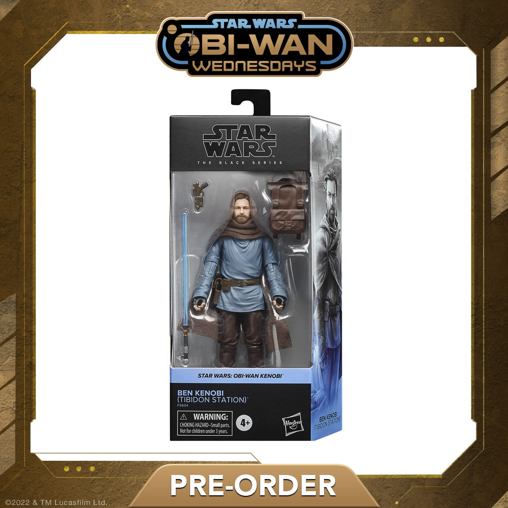 Les mercredis d'Obi-Wan : révélations de la semaine 2 3 Ben Kenobi Star Wars : la figurine de la série noire par Hasbro
