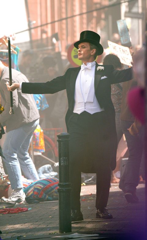 neil patrick harris en train de filmer docteur who