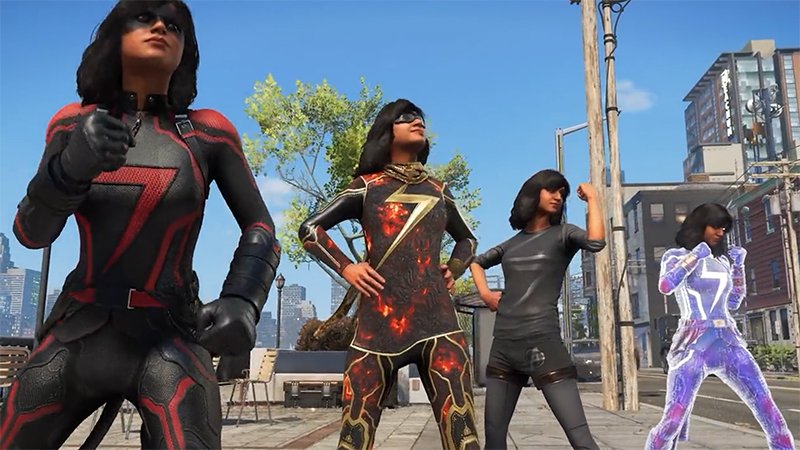 Marvel's Avengers célèbre Mme Marvel avec des plaques signalétiques gratuites et des super costumes à prix réduit - 1