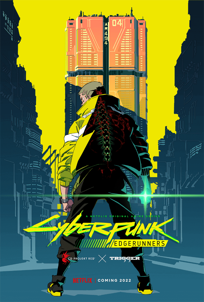 Netflix Anime 'Cyberpunk Edgerunners': à venir sur Netflix en septembre 2022 3 cyberpunk edgerunner netflix anime affiche