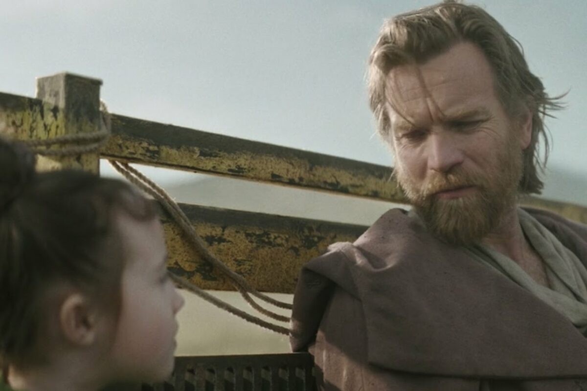 Obi-Wan Kenobi souhaitant être le père de Leia n'est pas un complot 3 Obi-Wan parle à Leia dans Obi-Wan Kenobi
