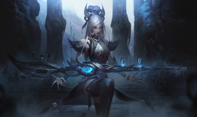Riot présente de nouveaux skins Snow Moon pour Illaoi, Caitlyn et Kayn, ajoute Pantheon à la ligne de skins Ashen Knight dans League 2 Riot présente de nouveaux skins Snow Moon pour Illaoi, Caitlyn et Kayn, ajoute Pantheon à la ligne de skins Ashen Knight dans League - 1