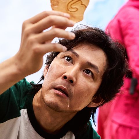 lee jungjae comme seong gihun, jeu de calmar