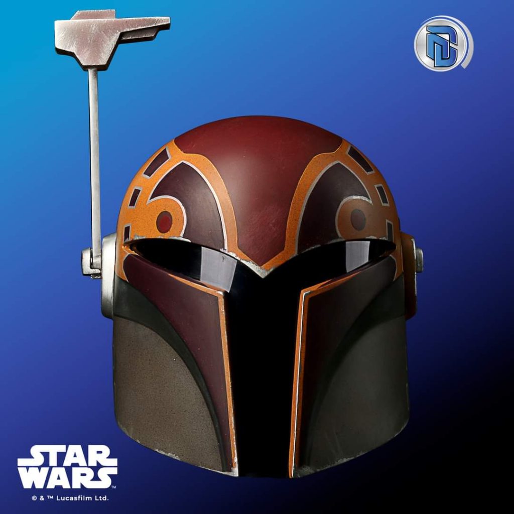 Star Wars Rebels : le casque Sabine Wren disponible chez Denuo Novo 3 Star Wars Rebels : Casque Sabine Wren Saison 2