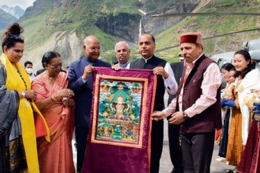 Une merveille : le président Ram Nath Kovind sur le tunnel d'Atal : The Tribune India - 9