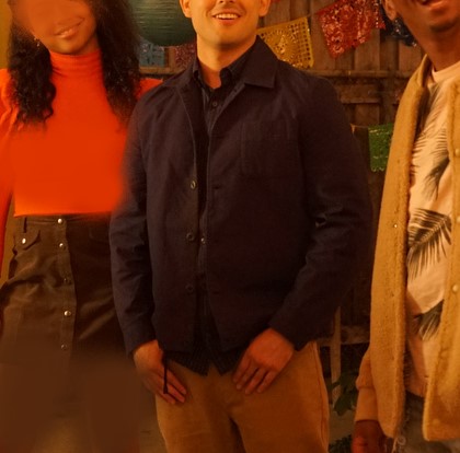 Veste noire On My Block Diego Tinoco - 39 % de réduction - 1