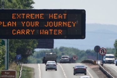 Le Royaume-Uni se prépare à des perturbations de voyage car les températures peuvent atteindre 40 ° Celsius – c'est 104 ° Fahrenheit - 9