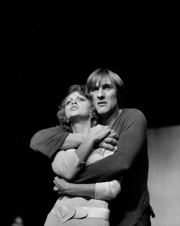 Gérard Depardieu profile: he’s ‘the best and worst of France’ | Gérard Depardieu 2 Avec Elisabeth Wiener dans Saved d'Edward Bond, 1972.