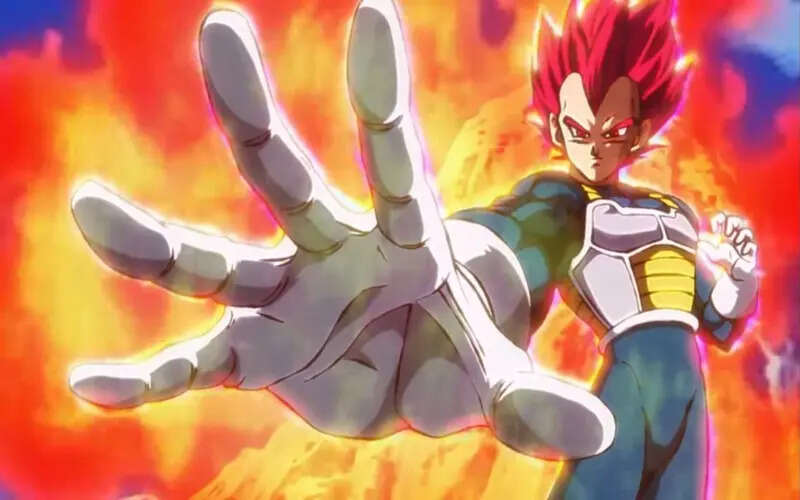 Dragon Ball: Toutes les transformations de Vegeta classées (du plus faible au plus fort) 2022 9 Végéta Super Saiyan Dieu