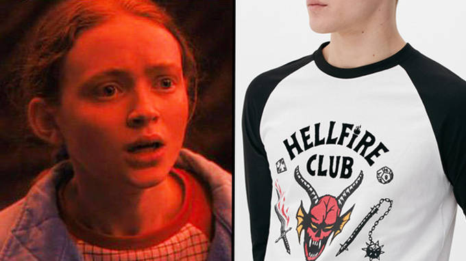 Primark Stranger Things Les t-shirts Hellfire Club sont vendus 150 £ en ligne 2 Primark Stranger Things Les t-shirts Hellfire Club sont vendus 150 £ en ligne - 1