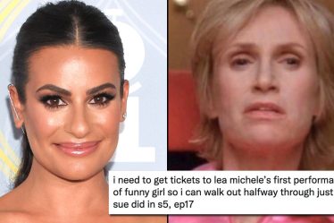 Mèmes Lea Michele Funny Girl: Tous les meilleurs tweets et réactions - 7
