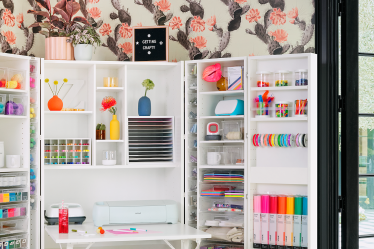 Espace de la semaine : le bureau à domicile de Zooey Deschanel est le rêve d'un amateur d'artisanat devenu réalité - 23
