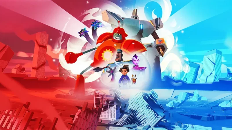 frères robots super géants netflix