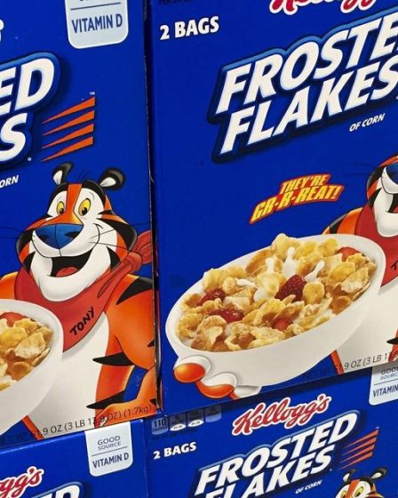 Pas de rétrécissement chez Kellogg : "Si nous le réduisons, nous le rendons également moins cher" 92 Pas de rétrécissement chez Kellogg : "Si nous le réduisons, nous le rendons également moins cher" - 91