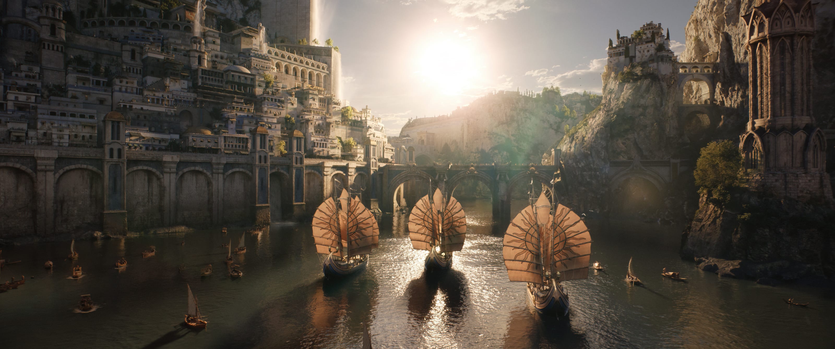 De nouvelles images de Rings of Power révèlent le merveilleux Númenor - 7