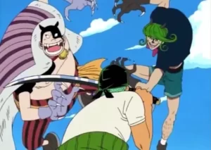 Top 20 des personnages avec la prime la plus basse dans One Piece (2022) 15 Buchi et Sham attaquent Zoro