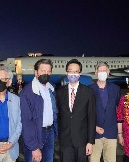 Une délégation du Congrès américain rencontre le dirigeant de Taïwan au milieu de la colère de la Chine 62 Une délégation du Congrès américain rencontre le dirigeant de Taïwan au milieu de la colère de la Chine - 61