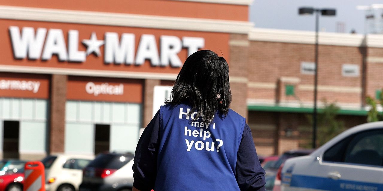 Les actions de Walmart bondissent après que les bénéfices aient tiré un classique "battre le guide" 2 Les actions de Walmart bondissent après que les bénéfices aient tiré un classique "battre le guide" - 1