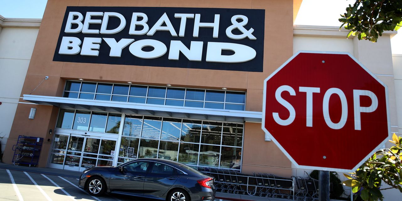 Meme stock Bed Bath & Beyond "découplé de la réalité économique" mais maintenant écrasé; ce n'est pas seul 2 Meme stock Bed Bath & Beyond "découplé de la réalité économique" mais maintenant écrasé; ce n'est pas seul - 1