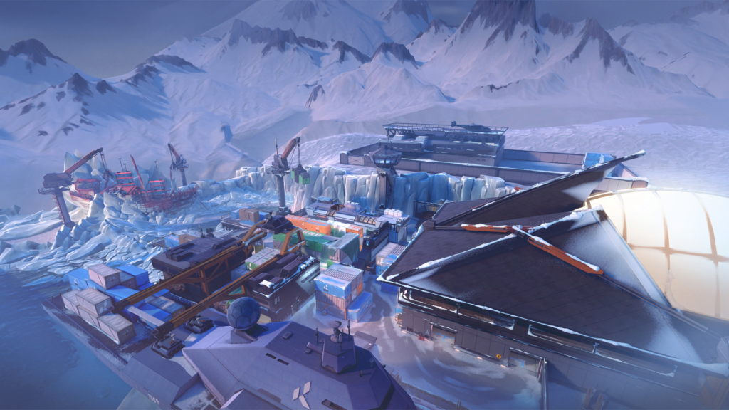 Emplacements réels de toutes les cartes VALORANT 11 Glacière
