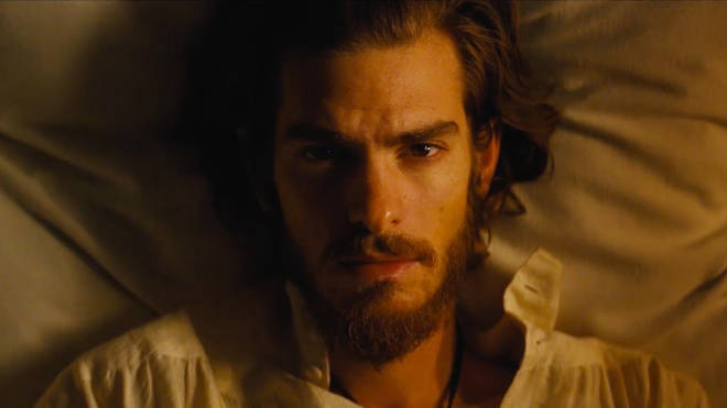 Andrew Garfield dans Le silence de Martin Scorsese (2016)