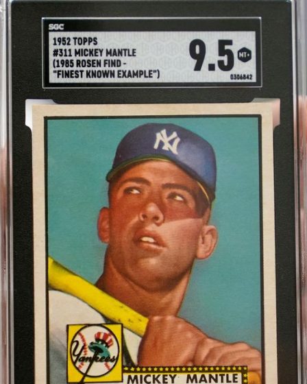 La carte de baseball Mickey Mantle établit un record avec une vente de 12,6 millions de dollars - 65