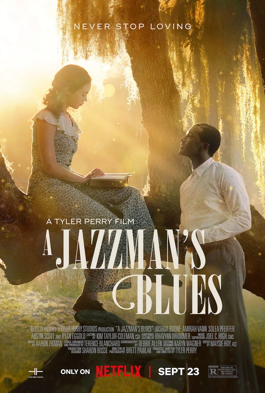 une affiche officielle de netflix jazzmans blues une affiche officielle de netflix jazzmans blues