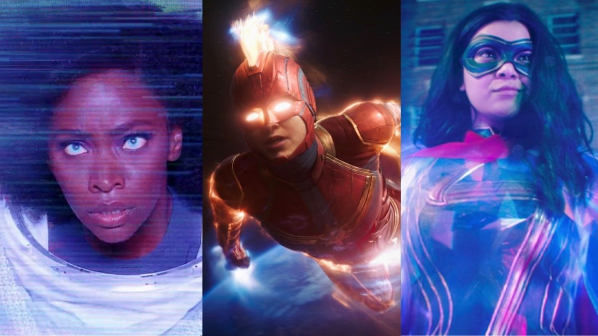 Marvel fera-t-il les mêmes erreurs avec Mme Marvel en tant que Spider-Man ? 4 Monica, Carol et Kamala avec des pouvoirs. Image : Divertissement Marvel.