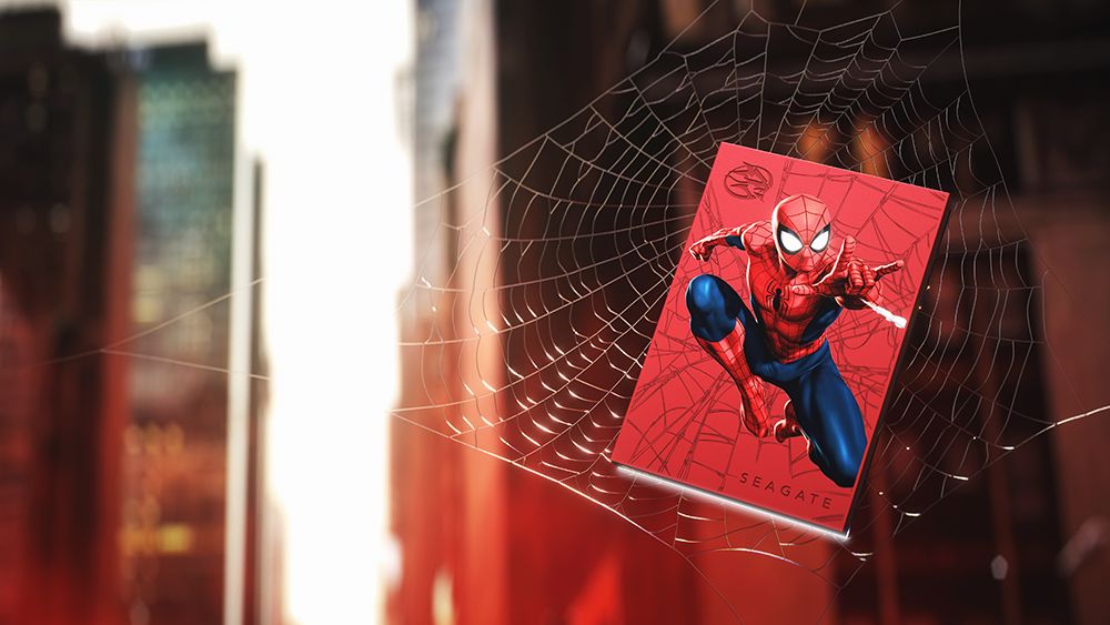 Émerveillez-vous devant ces nouveaux designs Spidey de Seagate sur leur nouvelle gamme de disques durs 2 Émerveillez-vous devant ces nouveaux designs Spidey de Seagate sur leur nouvelle gamme de disques durs - 1