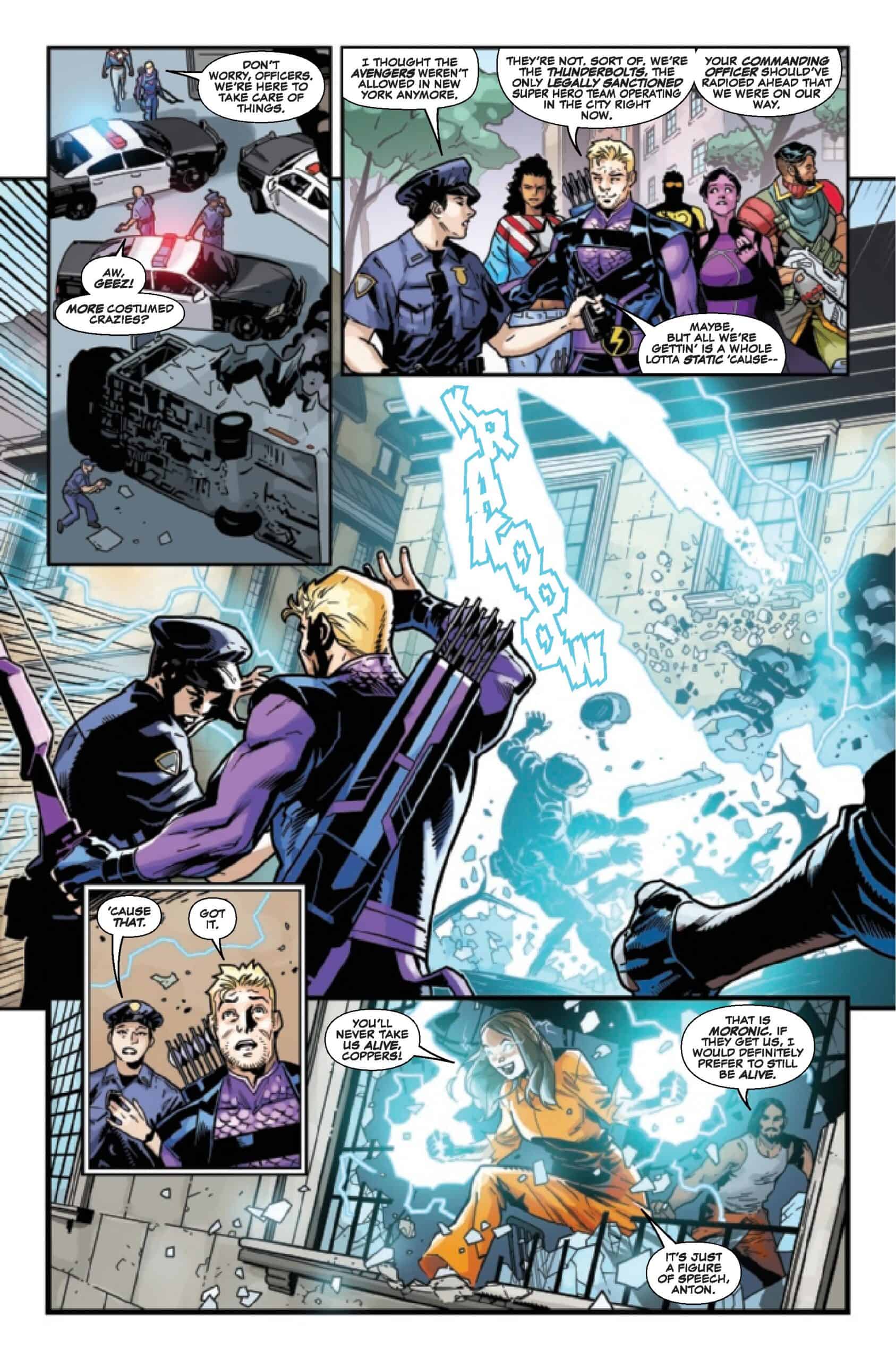 SNEAK PEEK : Aperçu de MARVEL COMICS THUNDERBOLTS #1 12 SNEAK PEEK : Aperçu de MARVEL COMICS THUNDERBOLTS #1 - 11