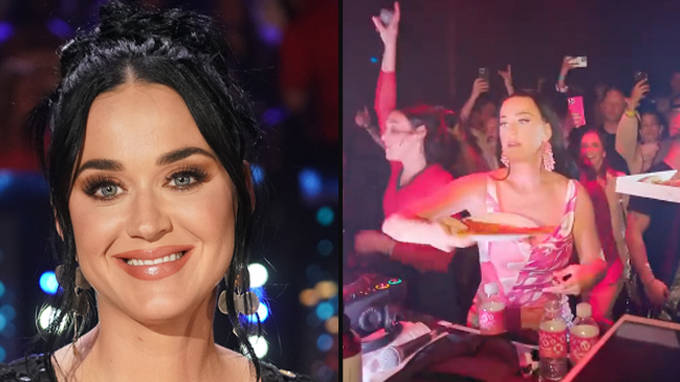 Katy Perry devient virale pour avoir lancé une pizza à ses fans et j'ai tellement de questions 2 Katy Perry devient virale pour avoir lancé une pizza à ses fans et j'ai tellement de questions - 1