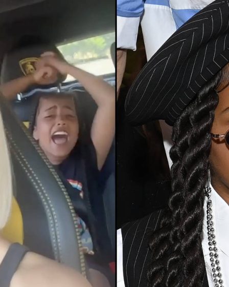 North West supplie Kim Kardashian de supprimer la vidéo de son chant 61 North West supplie Kim Kardashian de supprimer la vidéo de son chant - 60