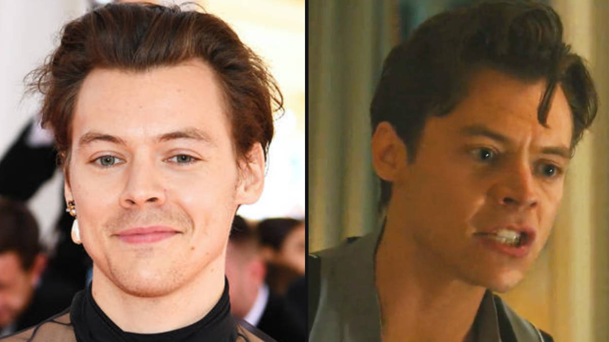 Les fans de Harry Styles défendent son accent "bizarre" dans le nouveau clip Don't Worry Darling 2 Les fans de Harry Styles défendent son accent "bizarre" dans le nouveau clip Don't Worry Darling - 1
