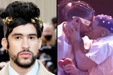 Les fans de Bad Bunny mettent fin aux accusations de queerbaiting après le baiser des VMA gays - 5