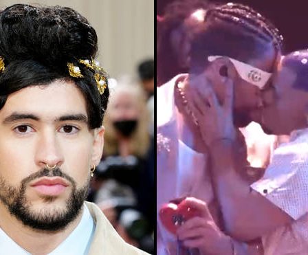 Les fans de Bad Bunny mettent fin aux accusations de queerbaiting après le baiser des VMA gays 22 Les fans de Bad Bunny mettent fin aux accusations de queerbaiting après le baiser des VMA gays - 21