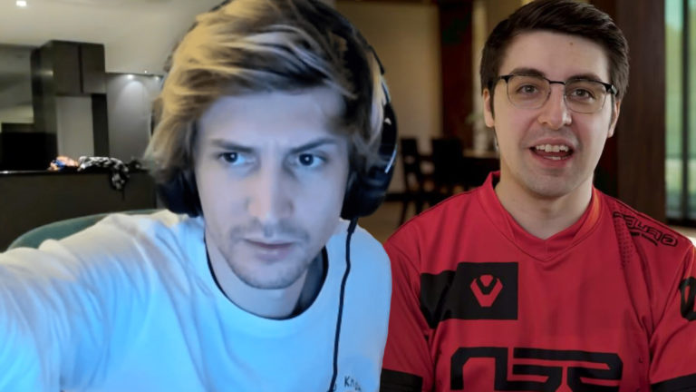 xQc fait une déclaration VALORANT hilarante (et sauvage) lors des débuts professionnels de Shroud - 1