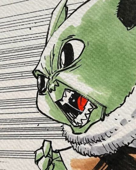Gizmo de Gremlin et Grogu de Star Wars s'affrontent dans le fan art de l'artiste invincible 108 Gizmo de Gremlin et Grogu de Star Wars s'affrontent dans le fan art de l'artiste invincible - 107