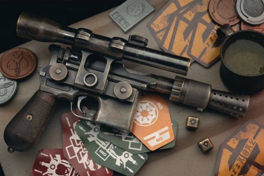 L'arme Han Solo originale de "Star Wars" se vend 1 million de dollars aux enchères 2 L'arme Han Solo originale de "Star Wars" se vend 1 million de dollars aux enchères - 1