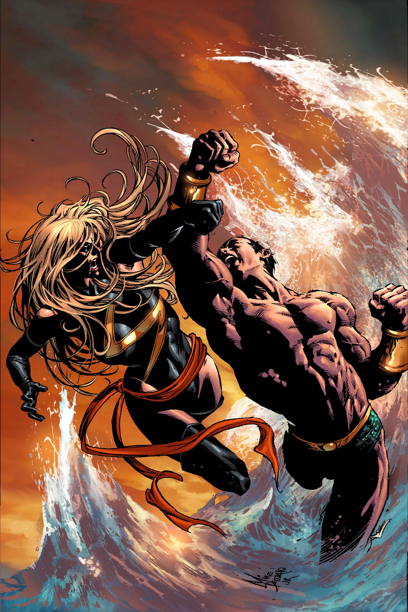 L'artiste de Marvel Comics Mike Deodato Jr. partage sa propre photo nue pour dire à quel point Namor "a l'air en pire forme" que lui-même dans "Black Panther: Wakanda Forever" - 11