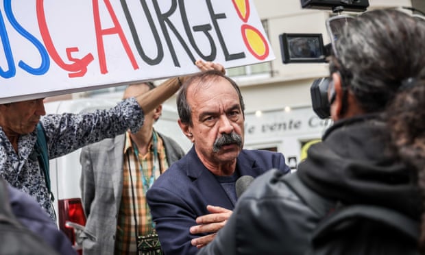 Macron met en garde contre la «fin de l'abondance» alors que la France fait face à un hiver difficile | France 1 le secrétaire général du syndicat CGT, photographié ici en juin 2022.