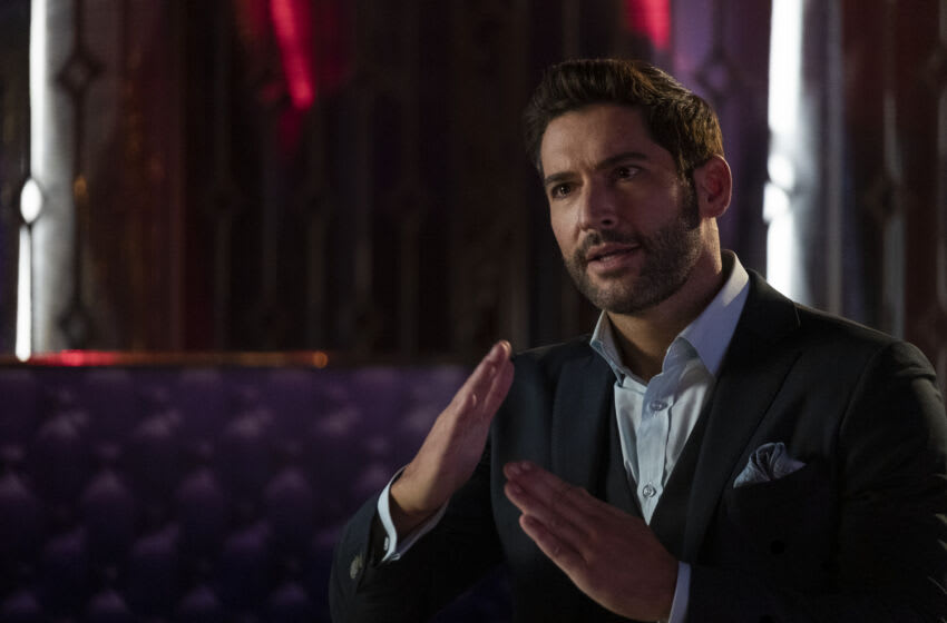 Pourquoi Tom Ellis ne joue-t-il pas Lucifer dans L'Homme au sable ? 3 LUCIFER (L à R) TOM ELLIS comme LUCIFER MORNINGSTAR dans l'épisode 602 de LUCIFER Cr. JOHN P. FLEENOR/NETFLIX © 2021