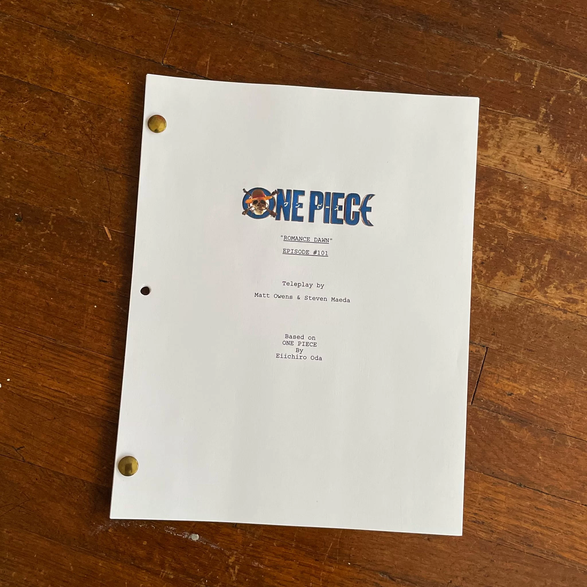 one piece épisode 1 script netflix