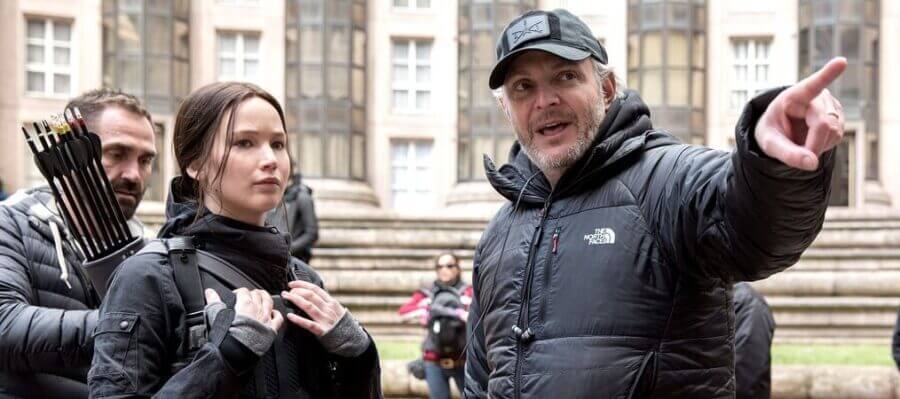 jennifer lawrence francis lawrence sur le plateau