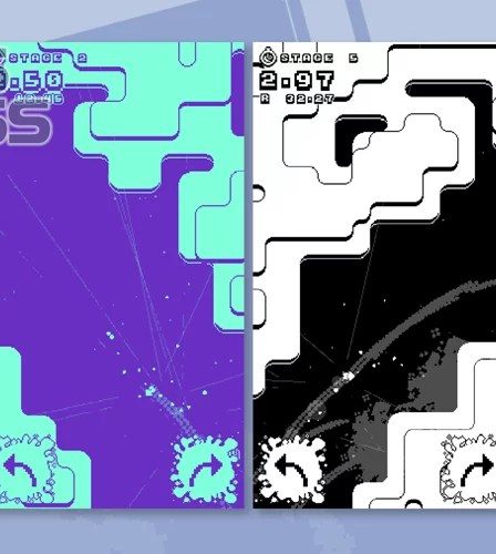 Squid Drifter apporte aujourd'hui la course 1-bit aux appareils iOS : - 11