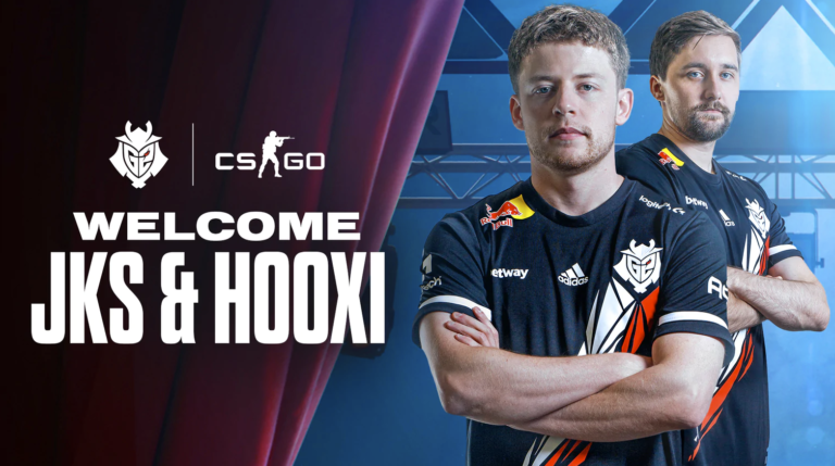 G2 signe jks, HooXi à l'équipe CS:GO 2 G2 signe jks, HooXi à l'équipe CS:GO - 1