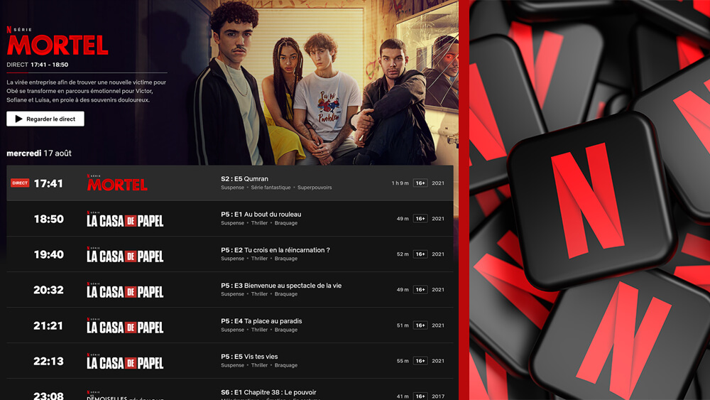 Netflix Direct : comment fonctionne le canal linéaire de Netflix et commentez-le 2 Netflix Direct : comment fonctionne le canal linéaire de Netflix et commentez-le - 1