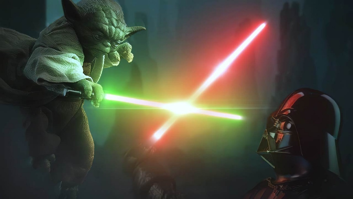 Cette vidéo Yoda contre Vader montre la bataille de force que nous voulons tous voir 2 Cette vidéo Yoda contre Vader montre la bataille de force que nous voulons tous voir - 1