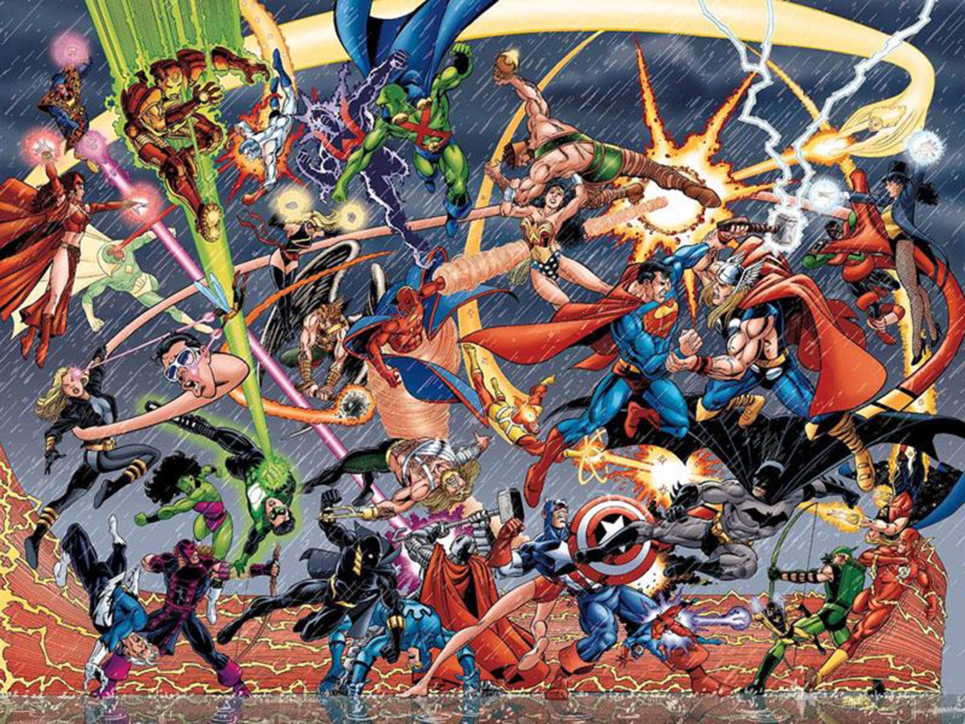 Quand Marvel Comics a failli racheter DC... vraiment 7 JLA/Avengers