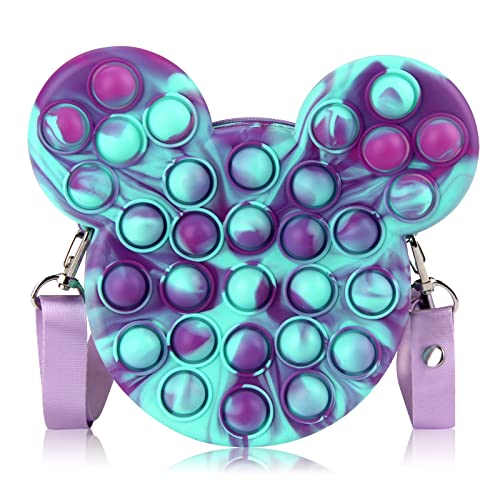 Top 19 des meilleurs jouets Child Of Mickey Wallets 2022 (Avis) 5 Sac à main Pop Girls pour enfants 2 4 6 8 10, sac à bandoulière à bulles sensorielle sac à dos à bandoulière jouets Fidget pour l'anxiété du TDAH