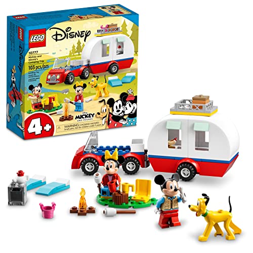 Top 19 des meilleurs jouets Child Of Mickey Wallets 2022 (Avis) 19 LEGO Disney Mickey et ses amis - Le voyage de camping de Mickey Mouse et Minnie Mouse 10777 Ensemble de jouets de construction pour enfants d'âge préscolaire